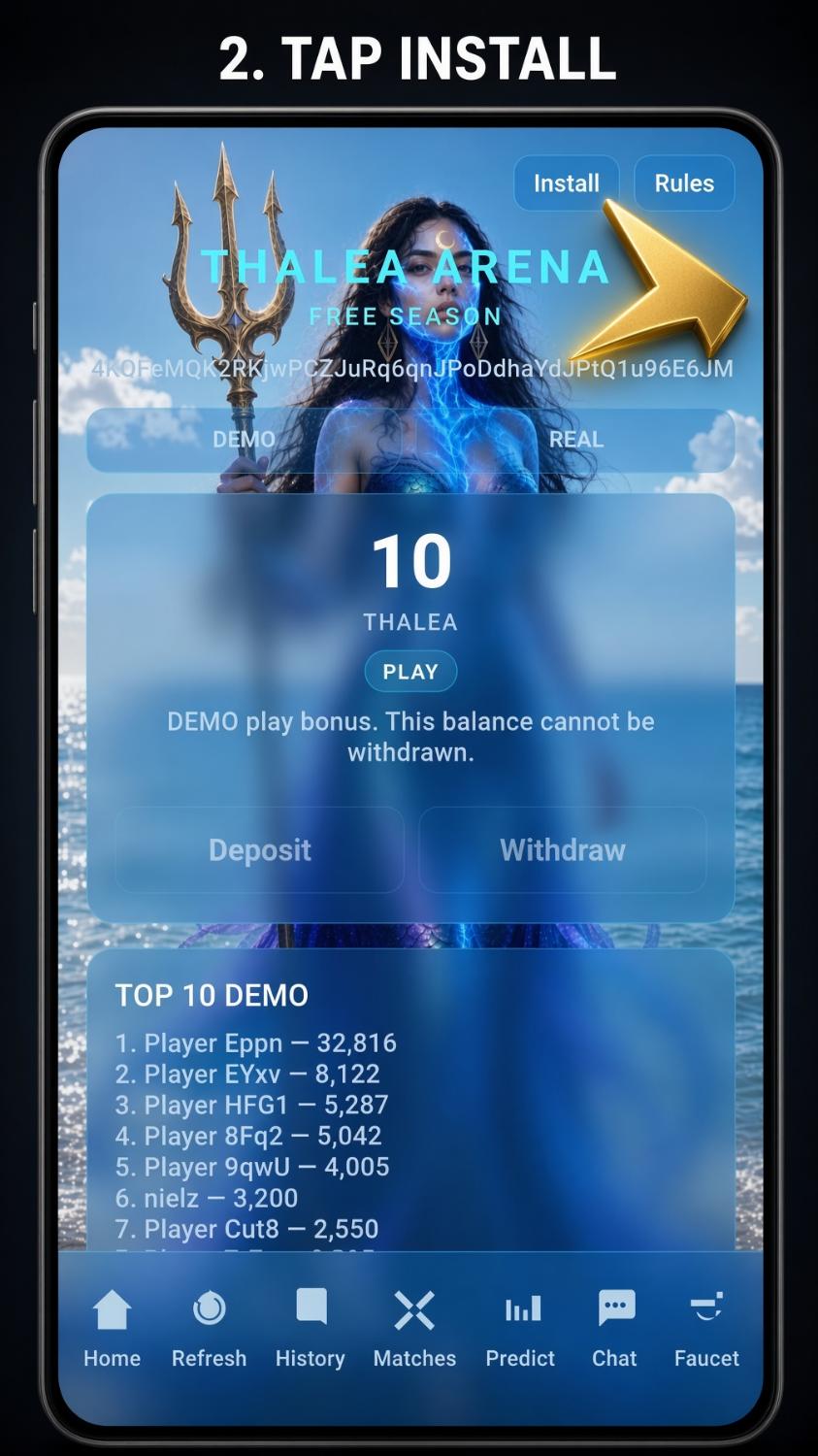 2 Tap Install